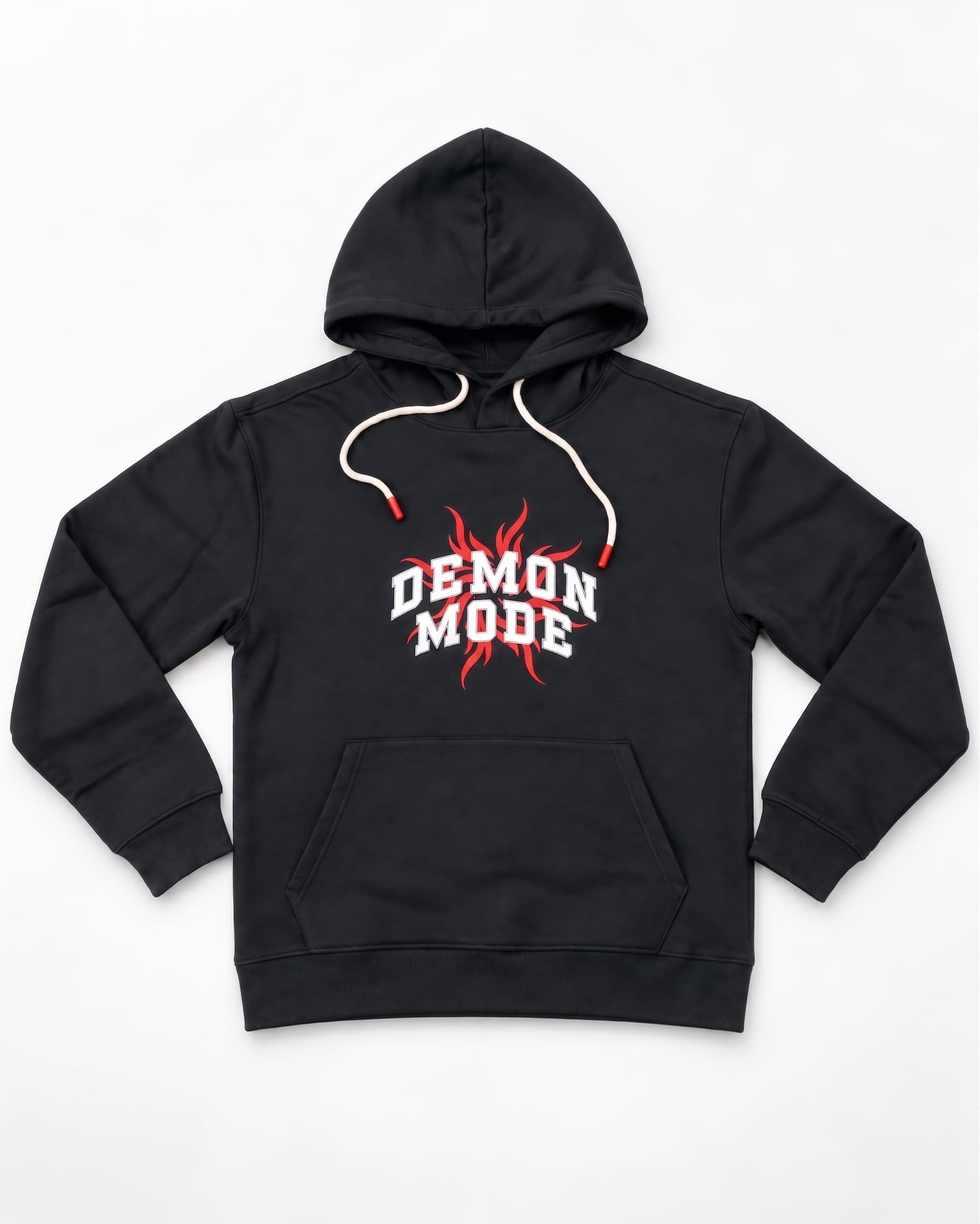 Demon Mode Anime Hoodie - front view